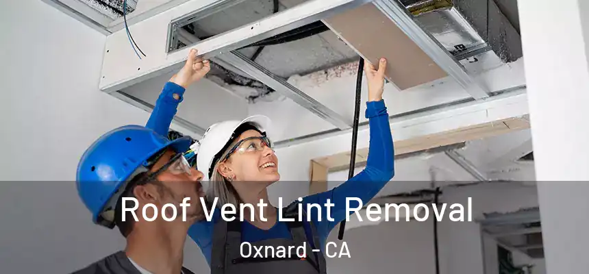 Roof Vent Lint Removal Oxnard - CA
